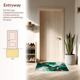 Luxurious Marble Texture Aesthetic(Green)