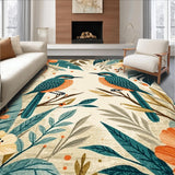 Charming Tropical Floral Fusion(Beige)