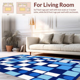 Dynamic Colorful Patterned Surface(Blue)