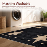 Cozy Dark Toned Stencil Design(Black)