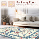 Charming Retro Twigs and Birds(Beige)
