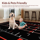 Eye Catching Monochrome Speedway Design(Black)