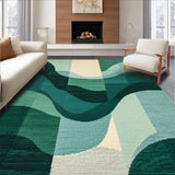 Chic Textured Geometric Form(Green)