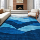 Elegant Blue Gradient Texture(Blue)