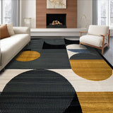 Elegant Monochrome Geometric Texture(Black)