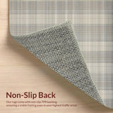 Rustic Beige Plaid Charm(Gray)