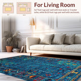 Chic Contemporary Color Splash(Blue)