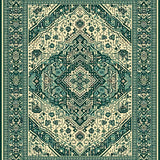 Contemporary Intricate Botanical(Green)