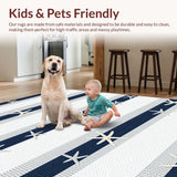 Coastal Nautical Striped Elegance(Blue)