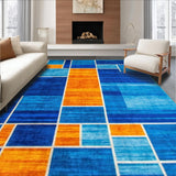 Vivid Geometric Color Fusion(Blue)