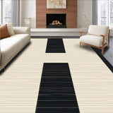 Chic Modernist Graphic Lines(Beige)