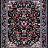 Contemporary Dark Blooming Aesthetic(Black)