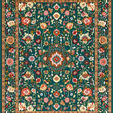 Contemporary Colorful Botanical(Green)