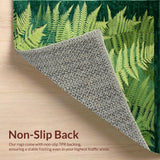 Elegant Deep Fern Textured Aesthetic(Green)
