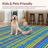 Dynamic Blue Geometric Artistry(Blue)