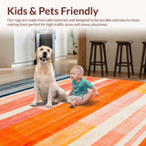 Funky Colorful Striped Aesthetic(Blue)