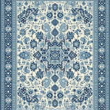 Ultra Soft Area Rug, Non Slip, Stain Resistant, Washable Area Rugs for Living Room, Bedroom, Colorful Urban Symmetrical Elements(White)