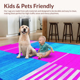 Contemporary Colorful Wave Design(Blue)