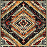 Ultra Soft Area Rug, Non Slip, Stain Resistant, Washable Area Rugs for Living Room, Bedroom, Minimalist Monochrome Boho Vibe(Red)