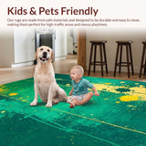 Elegant Distressed Artwork Influence(Green)