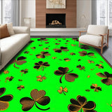 Luxurious Brown and Green Harmony(Green)