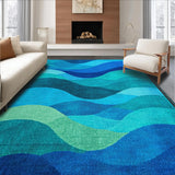 Engaging Abstract Patterned Layout(Blue)