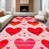 Lively Heartfelt Rustic Appeal(Red)