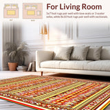 Colorful Seasonal Celebration Mat(Red)
