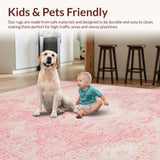 Lush Vintage inspired Print Design(Pink)