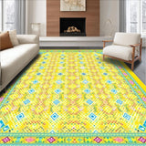 Cheerful Colorful Geometric Artwork(Yellow)