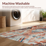 Luxurious Medallion Print Fusion(Red)