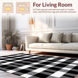 Contemporary Earth Tone Trellis Style(Black)