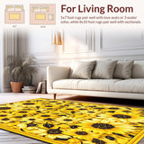 Playful Colorful Blooming Landscape(Yellow)