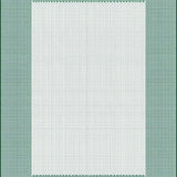 Luxurious Textured Ogee Design(Green)