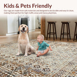 Artistic Monochrome Geometric Layout(Beige)