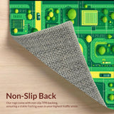 Bright Green Urban Exploration Motif(Green)