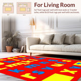 Bright Geometric Playful(Red)