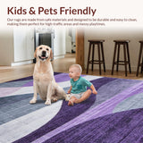 Contemporary Chenille Texture(Purple)