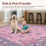 Cozy Traditional Trellis Style(Pink)