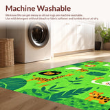 Playful Round Safari Illusion(Green)