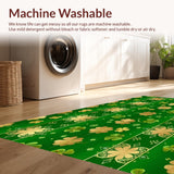 Playful Festive Clover Illustration(Green)