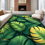 Contemporary Leaf Embossed Style(Green)