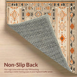 Contemporary Earth Tones Geometric Design(Beige)