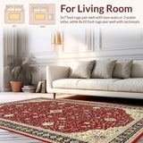 Classic Rustic Symmetrical Design(Red)