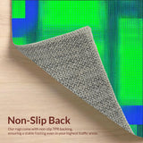 Contemporary Green Geometric Illusion(Green)