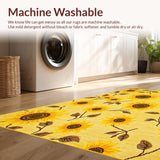 Playful Modern Sunflower Accent(Yellow)