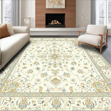 Ivory Traditional Area with Intricate Medallion Motif(Beige)