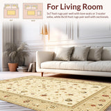 Vintage Earthy Trellis Motif(Beige)