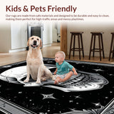 Eerie Black Witchcraft Motif(White)