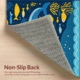 Colorful Whale Alphabet Aesthetic(Blue)